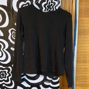 Cherokee Black Long Sleeve Tee